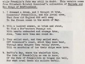 6. From the liner notes of Alan Mills, O' Canada. A History In Song, Folkways FW03001, 1956 6. From the liner notes of Alan Mills, O' Canada. A History In Song, Folkways FW03001, 1956