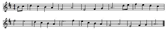 6. "Did you not hear of Boccough", from: Charles Coffey, The Beggar's Wedding. A New Opera. As it is acted at the Theatre in Dublin, with great applause. And at the Theatre in the Hay-Market. To which are added the new prologue and epilogue, and the musick to all the songs, The Third Edition, London 1729 (ESTC N033008, available at ECCO), Appendix with tunes, Act 3, No. 21, p. 12