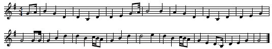 37. "The Drunken Hiccups", fiddle tune from Pennsylvania, E. Martin, learned "from his father", collected in 1946, from: Samuel P. Bayard, Dance To The Fiddle, March To The Fife. Instrumental Folk Tunes In Pennsylvania, University Park & London 1982, No. 646A, p. 566