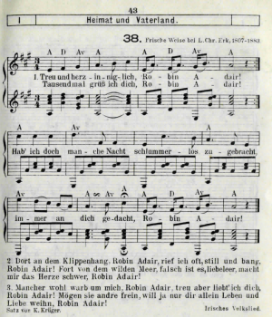 85. ["Treu und herzinniglich"], in: (Prof. Dr.) Walther Werckmeister (ed.), Deutsches Lautenlied, 2. Auflage, Berlin-Pankow 1917, No. 38, p. 43 (first publ. 1914)
