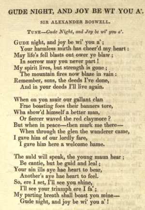 11. From: Robert Chambers, The Scottish Songs, Vol. 1, Edinburgh 1829, p. 80